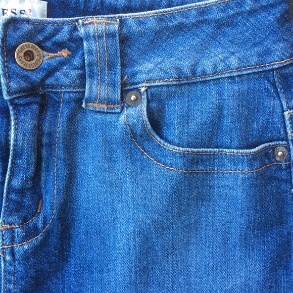 Guess jeans mini skirt 26 LIKE NEW! - Picture 5 of 8